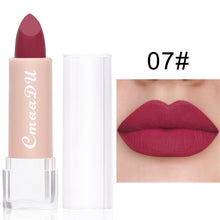 Load image into Gallery viewer, Waterproof Long Lasting Lipstick Sexy Velvet Matte Lipsticks Sexy Red Lip Stick Non-Stick Cup Makeup Lip Tint Beauty Cosmetic