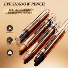 Load image into Gallery viewer, 12 Color Glitter Eyeshadow Pencil Matte Highlighter Silkworm Pen Blush Brighten Eye Natural Pigment Long Lasting Makeup Cosmetic