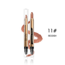 Load image into Gallery viewer, 12 Color Glitter Eyeshadow Pencil Matte Highlighter Silkworm Pen Blush Brighten Eye Natural Pigment Long Lasting Makeup Cosmetic