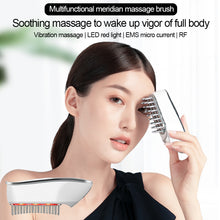 Load image into Gallery viewer, 4 in 1 EMS RF Led Light Electric Head Massage Comb Vibration Therapy Hair Growth Anti Hair Loss Comb Head Massager