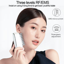 Load image into Gallery viewer, 4 in 1 EMS RF Led Light Electric Head Massage Comb Vibration Therapy Hair Growth Anti Hair Loss Comb Head Massager