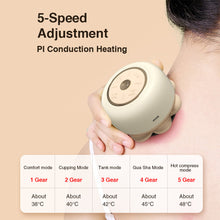 Load image into Gallery viewer, Intelligent Electric Scraping Instrument Household Negative Pressure Cupping Can Massager Meridian Suction Moxibustion Instrument