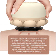 Load image into Gallery viewer, Intelligent Electric Scraping Instrument Household Negative Pressure Cupping Can Massager Meridian Suction Moxibustion Instrument
