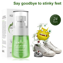 Load image into Gallery viewer, Foot Beriberi Spary Fungal Removal Odor Smell Remove Anti Itch Sweat Athletes Feet Shoe Sock Skin Care Spray Antiperspirant Shoes