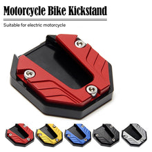 Load image into Gallery viewer, Anti-skid Universal Scooter Motorcycle Bike Kickstand Extender Foot Side Stand Extension Foot Pad Support Plate Enlarged Base