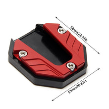 Load image into Gallery viewer, Anti-skid Universal Scooter Motorcycle Bike Kickstand Extender Foot Side Stand Extension Foot Pad Support Plate Enlarged Base