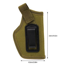 Load image into Gallery viewer, Nylon Tactical Holster Concealed Carry Holster Belt Clip Airsoft Gun Holster for Glock 17 19 Sig Sauer P226 Beretta 92 Colt 1911