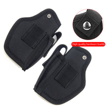 Load image into Gallery viewer, Tactical Gun Holster For Glock 17 18 26 Concealed Carry Gun Pistol Bag All Size Metal Clip Glock Case Gun Holster Hunting