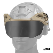 Load image into Gallery viewer, Adjustable Tactical Helmet Flip Goggles Airsoft Paintball FAST Helmet Windproof Anti Fog CS Wargame Protection Anti-frog Goggles