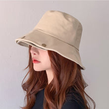 Load image into Gallery viewer, Folding Glasses Hat Personalized Fashion Solid Color Hat Cotton Casual Hat Outdoor Sun Protection Sun Hat