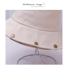 Load image into Gallery viewer, Folding Glasses Hat Personalized Fashion Solid Color Hat Cotton Casual Hat Outdoor Sun Protection Sun Hat