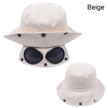 Load image into Gallery viewer, Folding Glasses Hat Personalized Fashion Solid Color Hat Cotton Casual Hat Outdoor Sun Protection Sun Hat