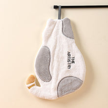 Load image into Gallery viewer, Cute Cartoon Cat Hand Towel Super Absorbent Microfiber Coral Fleece Kitchen Towel High-efficiency Tableware Cleaning Cloth Tools for Child
