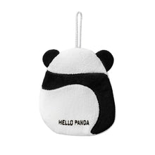 Load image into Gallery viewer, Cute Cartoon Panda Hand Towel Super Absorbent Microfiber Coral Fleece Kitchen Handkerchief High-efficiency Tableware Cleaning Dishcloth Tools for Child