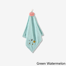 Load image into Gallery viewer, Cute Cartoon Toy Hand Towel Super Absorbent Microfiber Coral Fleece Kitchen Handkerchief High-efficiency Tableware Cleaning Dishcloth Tools for Child