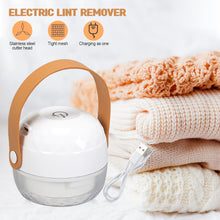 Load image into Gallery viewer, USB Rechargeable Electric Lint Remover Fluff Pellets Cut Fuzz Pellet Trimmer Machine Portable Sweater Shaver Fuzz Spooling Machine Pellets Removal Cutter