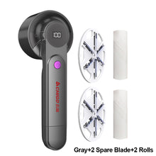 Load image into Gallery viewer, USB Rechargeable Electric Lint Remover Fluff Pellets Cut Fuzz Pellet Trimmer Machine Portable Sweater Shaver Fuzz Spooling Machine Pellets Removal Cutter