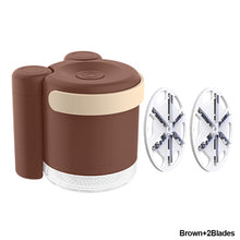 Load image into Gallery viewer, USB Rechargeable Electric Lint Remover with Roll Fluff Pellets Cut Fuzz Pellet Trimmer Machine Portable Sweater Shaver Fuzz Spooling Machine Pellets Removal Cutter