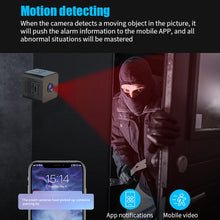 Load image into Gallery viewer, Security Camera for Home HD Camera WiFi Wireless Small Mini Camera Wide Angle Remote View Motion Detection Night Vision