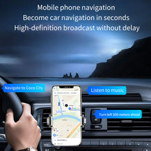 Load image into Gallery viewer, GR07 Wireless-compatible 5.3 Audio Receiver Car Kit Hands-free Call Card Mp3 Player With Colorful Led Backlight Adapter