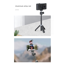 Load image into Gallery viewer, Mini Compact Portable Telescopic Tripod Can Be Rotated 360 Degrees Handheld Portable Bracket Desktop Tripod