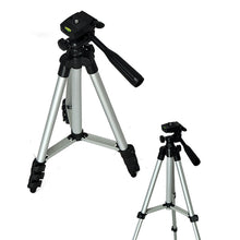 Load image into Gallery viewer, Outdoor Shooting Portable Aluminum Alloy Mobile Phone Camera Universal Tripod 4-section Telescopic Design
