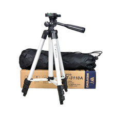 Load image into Gallery viewer, Outdoor Shooting Portable Aluminum Alloy Mobile Phone Camera Universal Tripod 4-section Telescopic Design