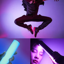 Load image into Gallery viewer, RGB Full-color Ambient Light For Outdoor Photography And Camera Hand-held Magnetic Suction Stick Light Lighting LED Fill Light