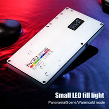 Load image into Gallery viewer, GL-03 RGB Full Color LED Video Light 3000K-5500K Dimmable Photography Video Studio DSLR Cameras Light for Vlogging Live