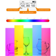 Load image into Gallery viewer, GL-03 RGB Full Color LED Video Light 3000K-5500K Dimmable Photography Video Studio DSLR Cameras Light for Vlogging Live