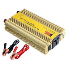 Load image into Gallery viewer, 1000W Car Pure Sinewave Inverter Sine Wave Power Inverter DC 12V To AC 220V Voltage Converter Car Micro Converter Transformer