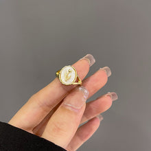 Load image into Gallery viewer, Retro Niche Gold Tulip Flower Ring Fashion Opening Adjustable Alloy Ring Women Jewelry Accessory