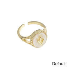 Load image into Gallery viewer, Retro Niche Gold Tulip Flower Ring Fashion Opening Adjustable Alloy Ring Women Jewelry Accessory