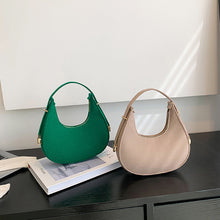 Load image into Gallery viewer, Fashion Niche Crescent Bag Shoulder Bag Versatile Felt Cloth Armpit Bag Women Handbag Shoulder Bag
