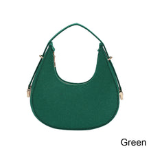 Load image into Gallery viewer, Fashion Niche Crescent Bag Shoulder Bag Versatile Felt Cloth Armpit Bag Women Handbag Shoulder Bag