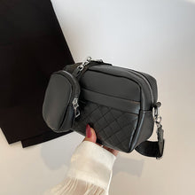 Load image into Gallery viewer, Fashion Versatile Women Shoulder Bag PU Leather Inclined Shoulder Bag Large Capacity Leisure Square Bag