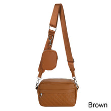 Load image into Gallery viewer, Fashion Versatile Women Shoulder Bag PU Leather Inclined Shoulder Bag Large Capacity Leisure Square Bag