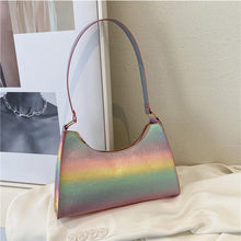 Load image into Gallery viewer, Fashion Simple Women Sequin Shoulder Bag Armpit Bag Versatile Portable PU Leather Handbag Shoulder Bag