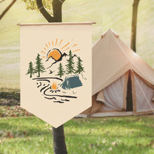 Load image into Gallery viewer, Camping Decor Gift Garden Flags Camping Flag Attractive Camping Gift Decorative Flag Create Happy Atmosphere Wild Lands
