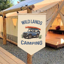 Load image into Gallery viewer, Camping Decor Gift Garden Flags Camping Flag Attractive Camping Gift Decorative Flag Create Happy Atmosphere Wild Lands