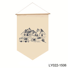 Load image into Gallery viewer, Camping Decor Gift Garden Flags Camping Flag Attractive Camping Gift Decorative Flag Create Happy Atmosphere Wild Lands