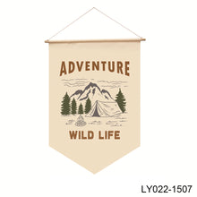 Load image into Gallery viewer, Camping Decor Gift Garden Flags Camping Flag Attractive Camping Gift Decorative Flag Create Happy Atmosphere Wild Lands