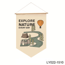 Load image into Gallery viewer, Camping Decor Gift Garden Flags Camping Flag Attractive Camping Gift Decorative Flag Create Happy Atmosphere Wild Lands