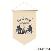 Load image into Gallery viewer, Camping Decor Gift Garden Flags Camping Flag Attractive Camping Gift Decorative Flag Create Happy Atmosphere Wild Lands