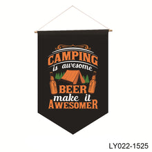 Load image into Gallery viewer, Camping Decor Gift Garden Flags Camping Flag Attractive Camping Gift Decorative Flag Create Happy Atmosphere Wild Lands