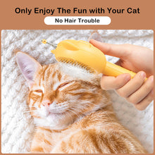 Load image into Gallery viewer, 3 In 1 Pet Hair Removal Comb Cat Teaser Interactive Toy with Red Laser Pointer for Cats Dogs Fur Scraper Tool Pets Accessories