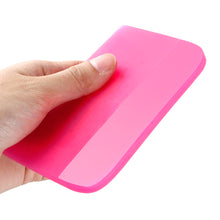 Load image into Gallery viewer, Car Scraper Soft Rubber Window Squeegee Glass Pink Auto Water Vinyl Blade Scraper Home Wrap Tools Office Tint Wiper