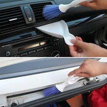 Load image into Gallery viewer, 2Pcs Car Dashboard Vent Air Outlet Cleaning Brush Dustpan Broom Tool Kit