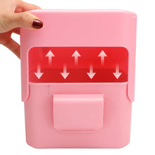 Load image into Gallery viewer, Car Trash Bin Hanging Garbage Dust Case Storage Box Square Pressing Type Vehicle Trash Can Auto Accessories