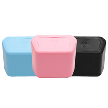 Load image into Gallery viewer, Car Trash Bin Hanging Garbage Dust Case Storage Box Square Pressing Type Vehicle Trash Can Auto Accessories